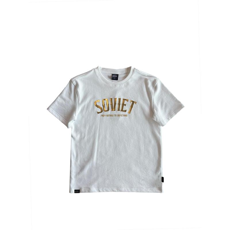 Soviet Revive Boys Casual T-shirt - White