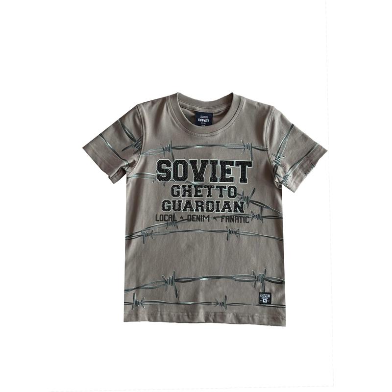 Soviet Shredder Boys T-Shirt - Taupe