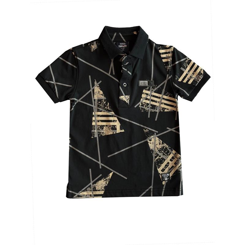 Soviet Spiral Boys Casual T-shirt - Black