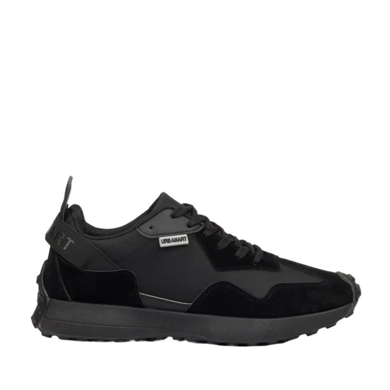 Urban Art Bellay 1 Faux Nubuck Sneaker - Black