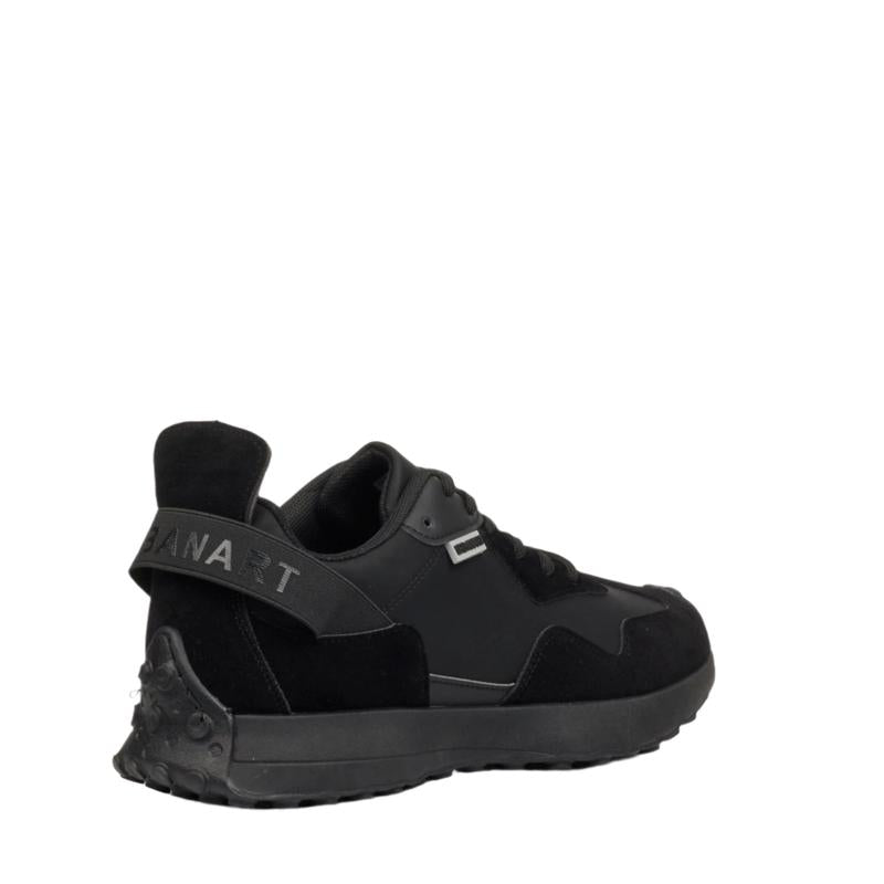 Urban Art Bellay 1 Faux Nubuck Sneaker - Black