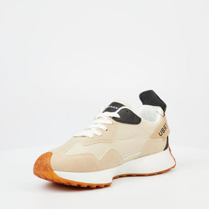 Urban Art Bellay 1 Faux Wax Faux Suede Mens Shoes – Beige