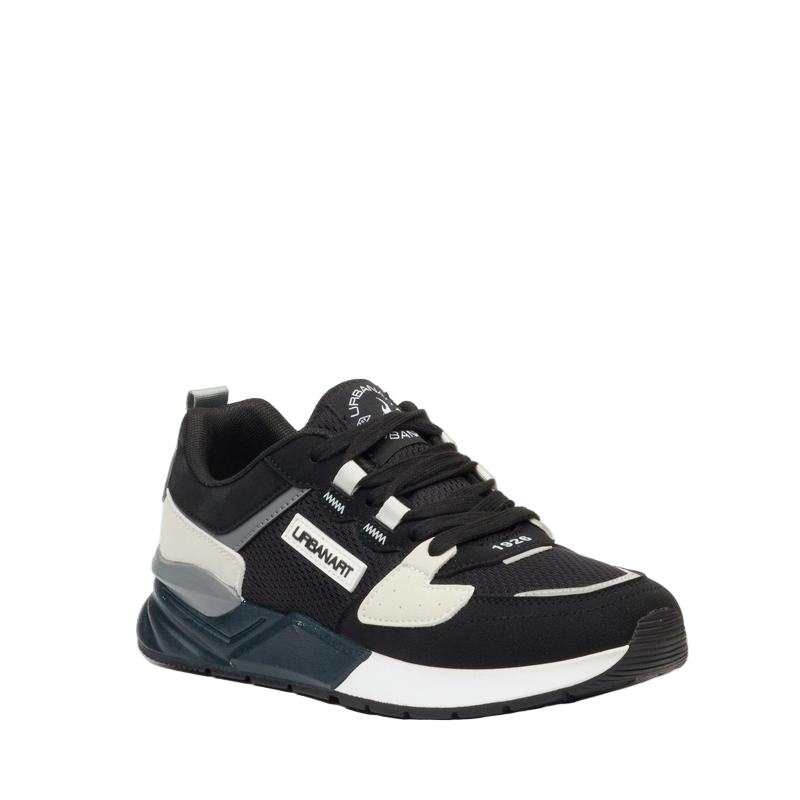 Urban Art Brazza 1 Faux Nubuck Sneaker Mens Shoes - Black – Orkini