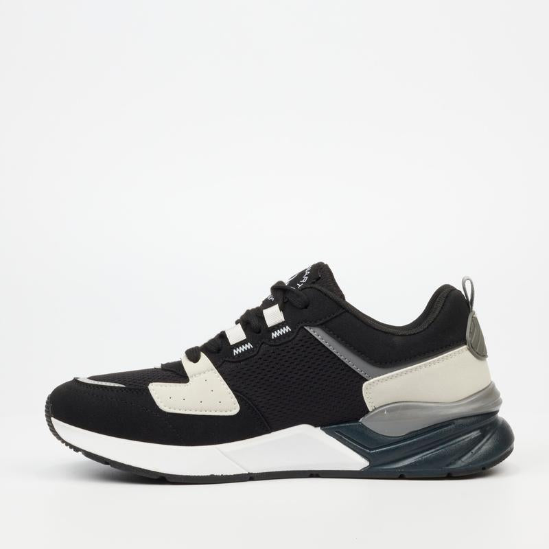 Urban Art Brazza 1 Faux Nubuck Sneaker Mens Shoes - Black – Orkini