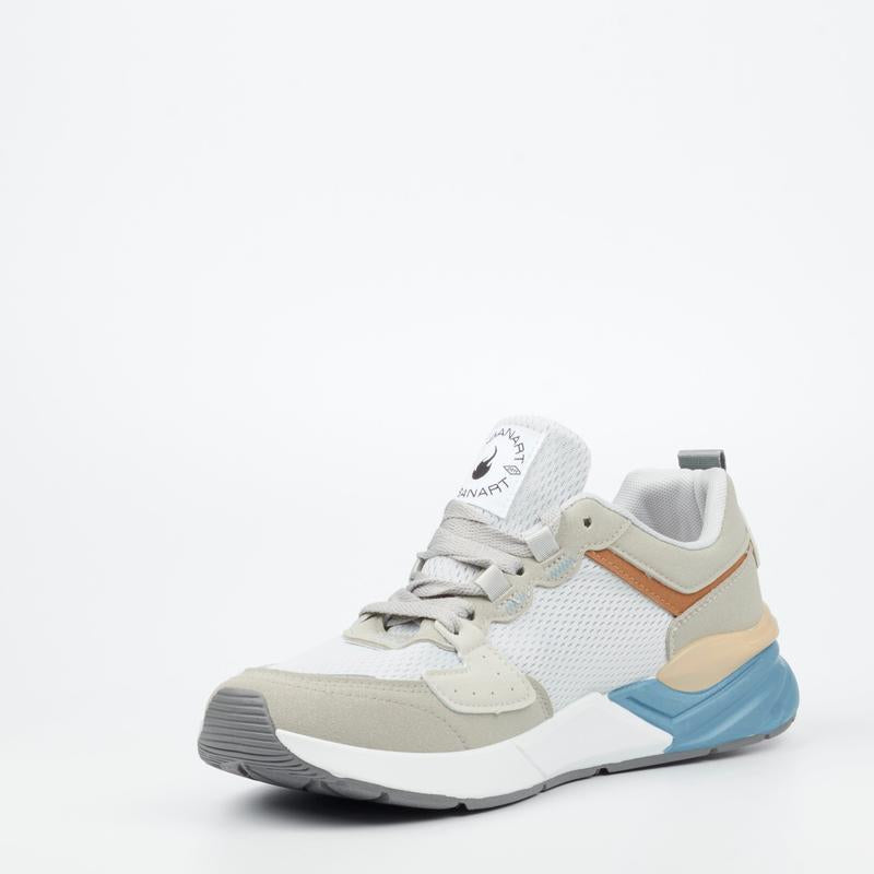 Urban Art Brazza 1 Faux Nubuck Sneaker Mens Shoes - Grey