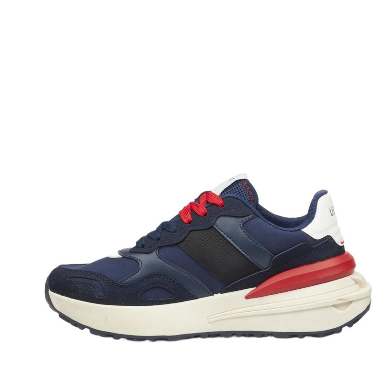 Urban Art UB323B Falcon 1 Faux Mens Shoes - Navy