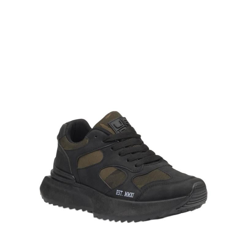 Urban Art UB325A Balance1 Faux Mens Shoes - Olive