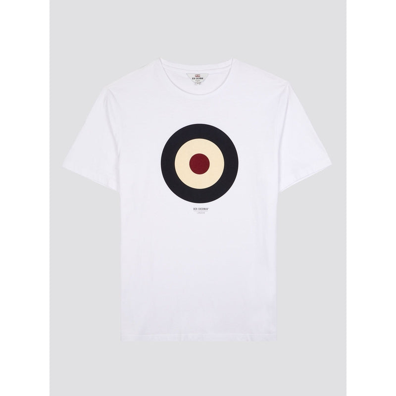 Ben Sherman Target Tee - White