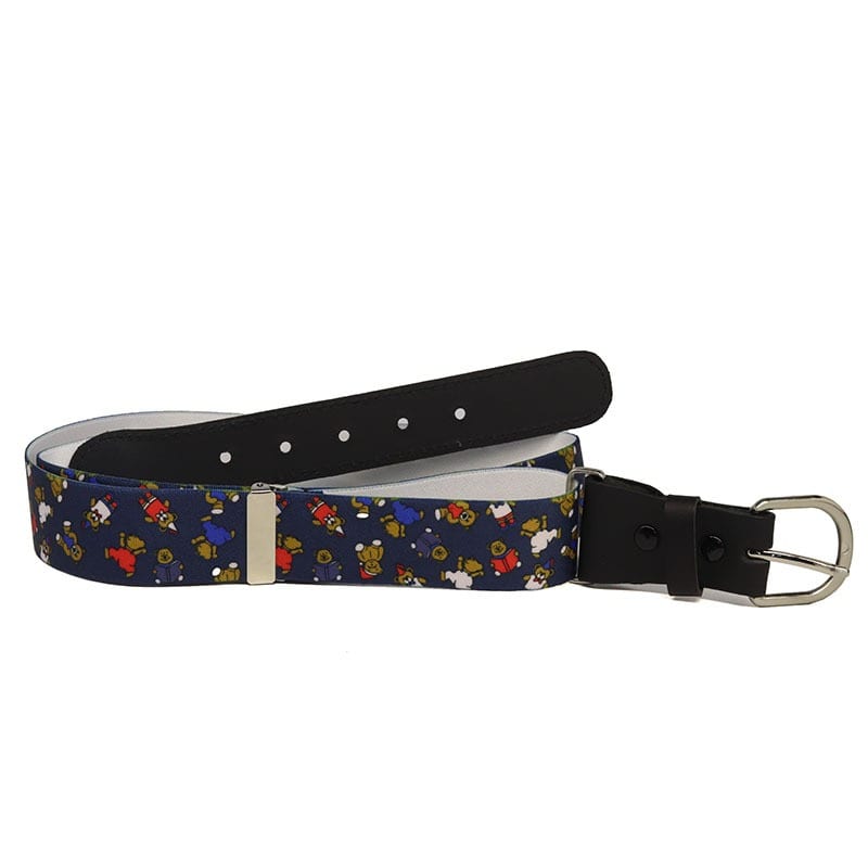 Kaytex Teddy Stretch Belts - Navy