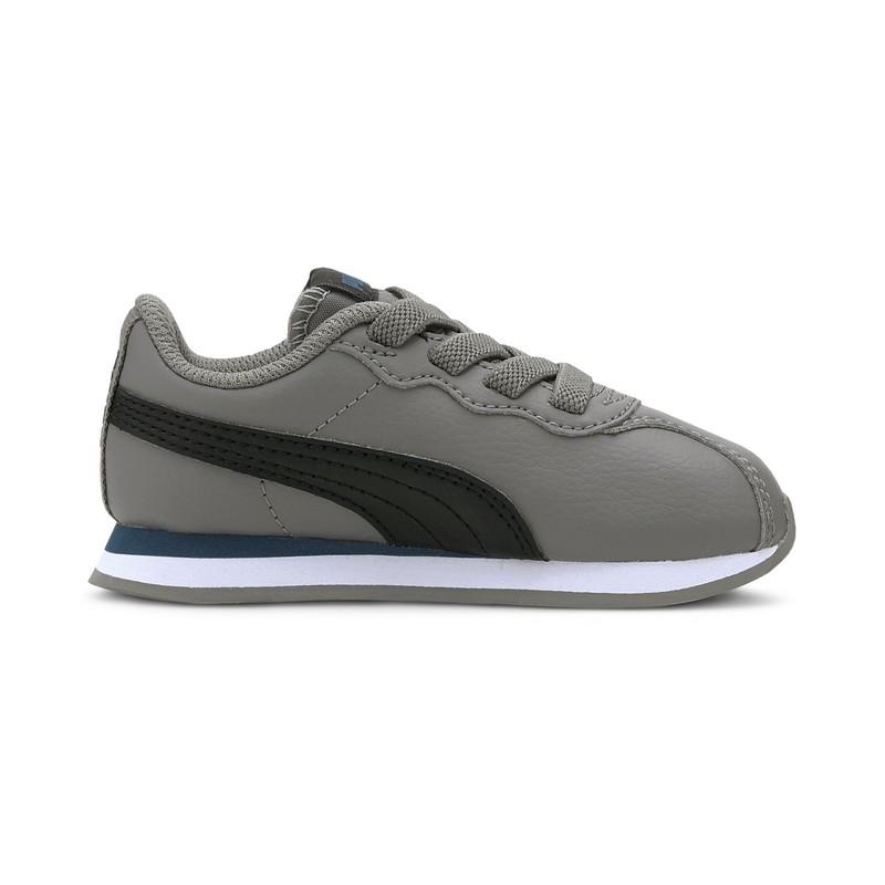 Puma Turin Ii Ac Inf Ultra Gray-Puma Black Boys Shoes