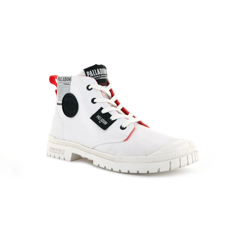 Palladium SP20 Overlab Lace Up boot -White