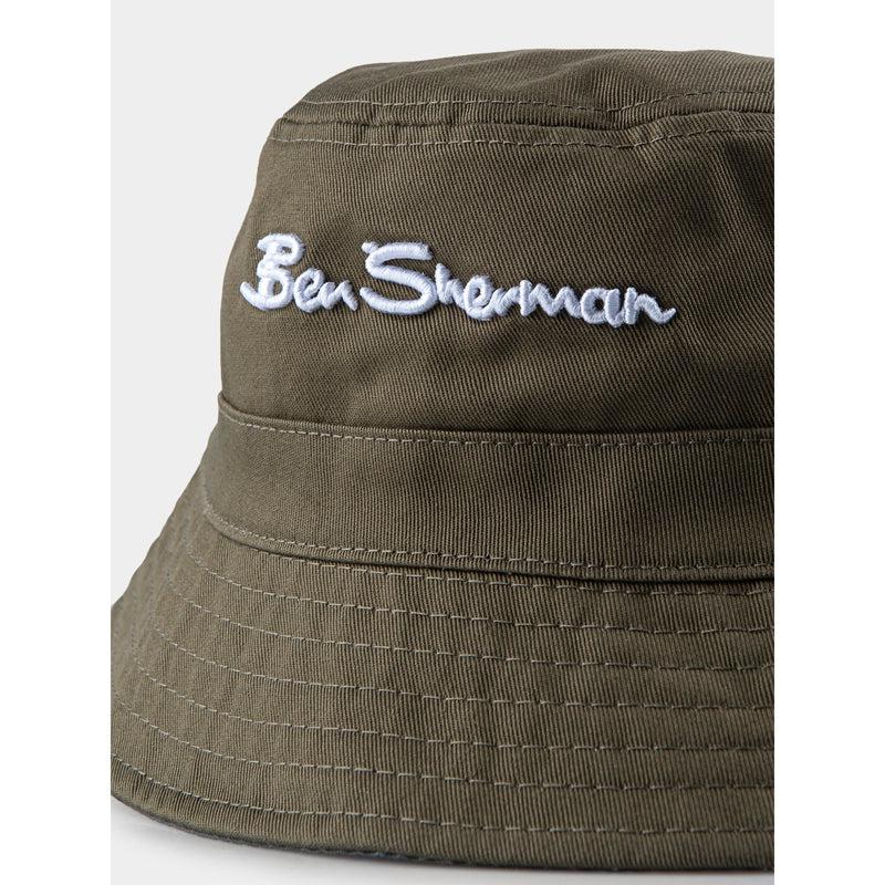 Ben Sherman Bucket Hat - Olive