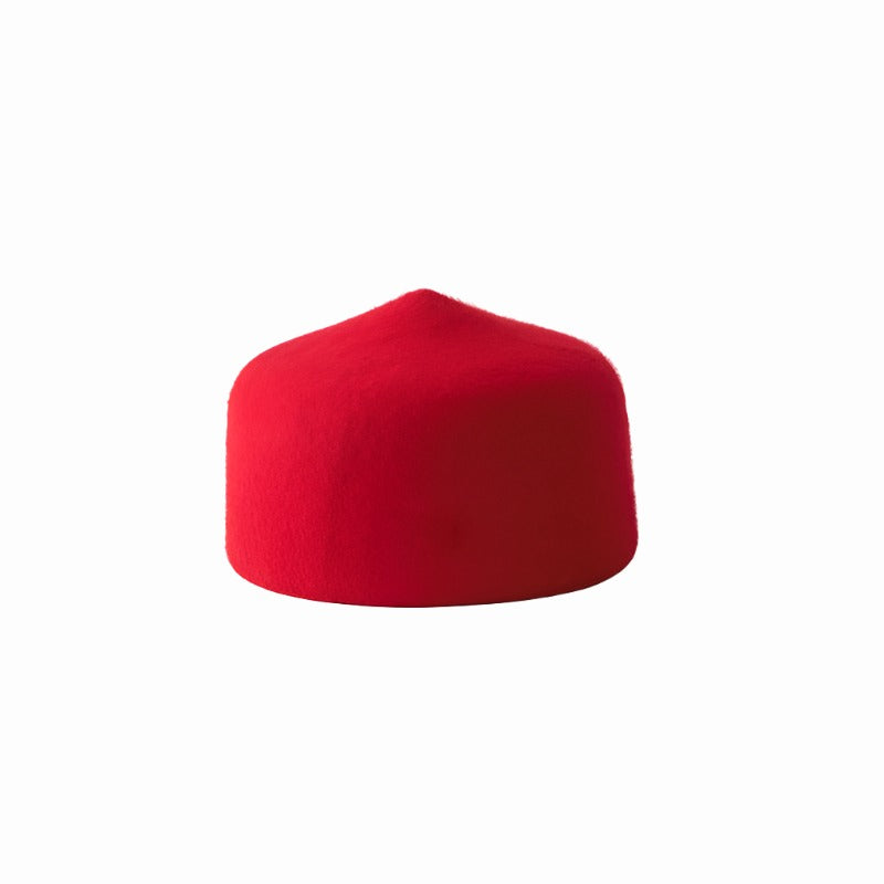 Simon And Mary Fez Hat - Red