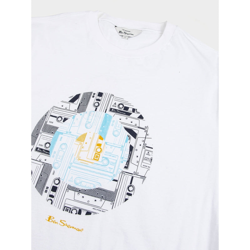 Ben sherman Tape Tee - White