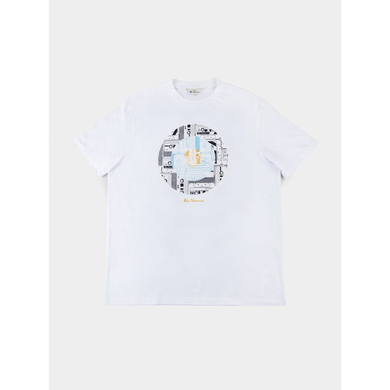 Ben sherman Tape Tee - White