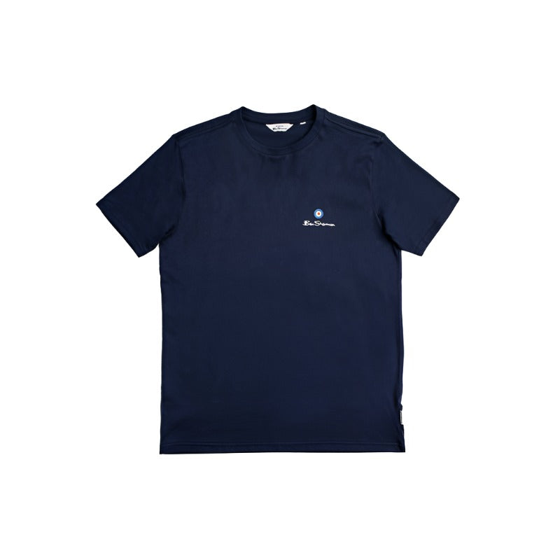 Ben Sherman Crew neck Tee-Navy