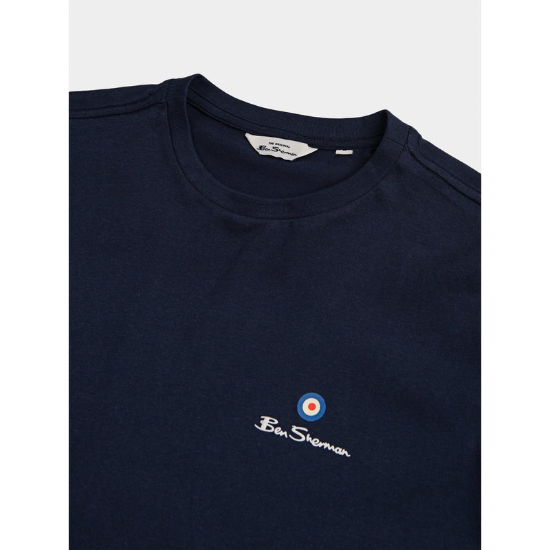Ben Sherman Crew neck Tee-Navy