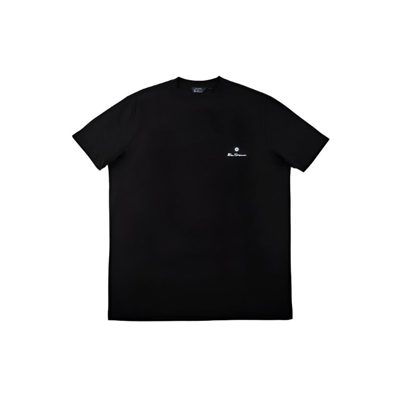Ben Sherman Entry Tar Crew neck Tee-Black