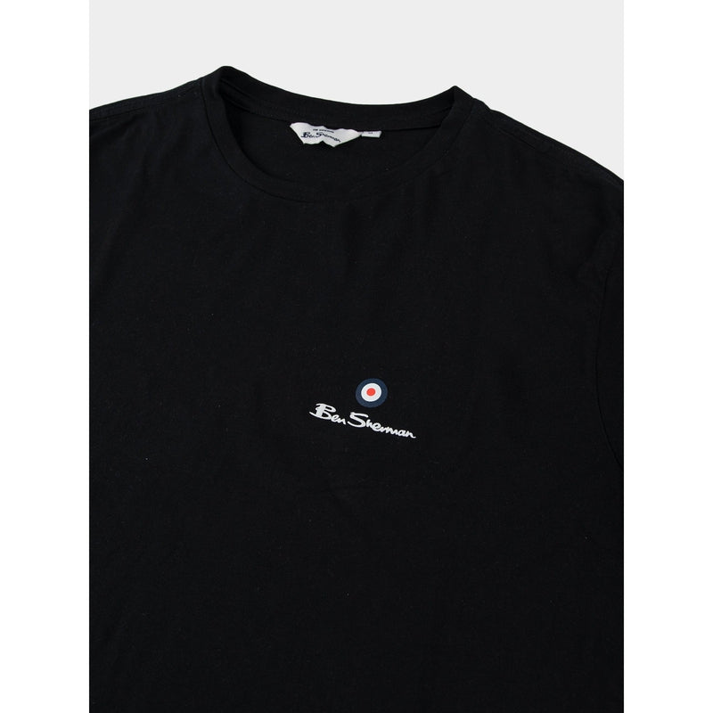 Ben Sherman Entry Tar Crew neck Tee-Black