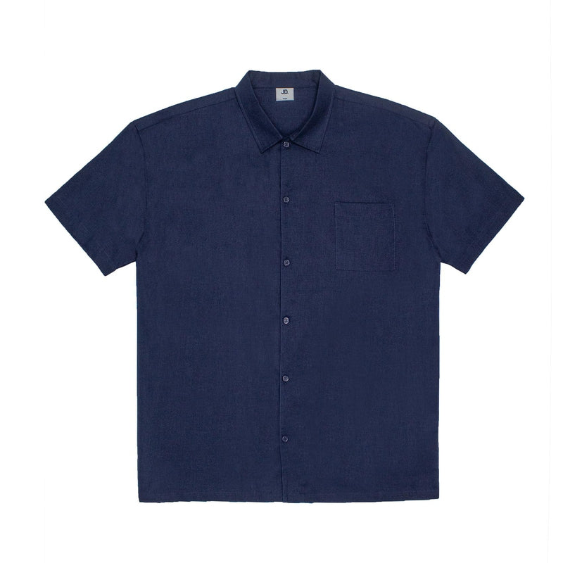 Jonathan D Luis Linen SS Golfer - Navy