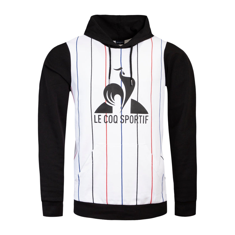 Le Coq Essential Stripe Pull Over Hoodie