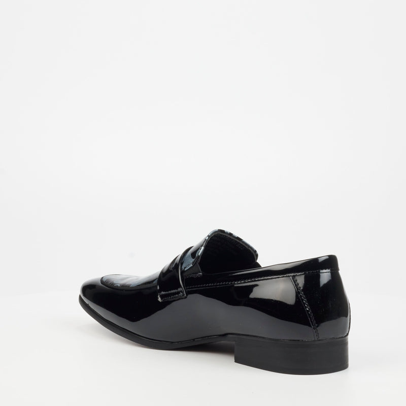 Mazerata Painted formal Shoe-Black