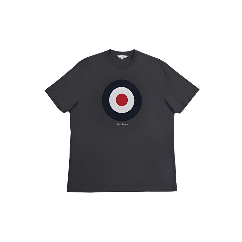 Ben Sherman Target Tee- Charcoal